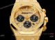 OMF 1-1 Copy Audemars Piguet Royal Oak 41 Men Yellow Frosted Gold Panda Dial (2)_th.jpg